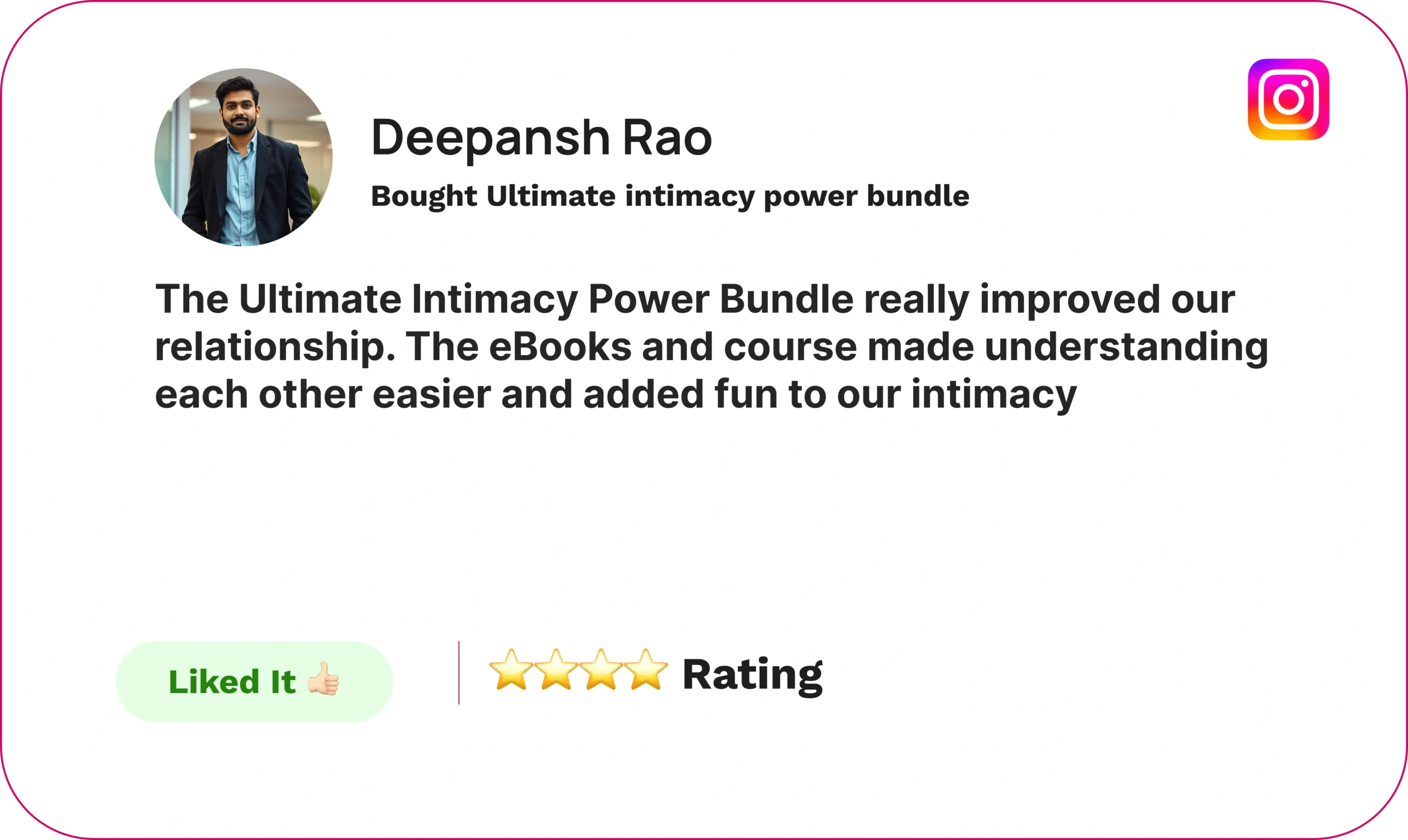 Intimacy Course review