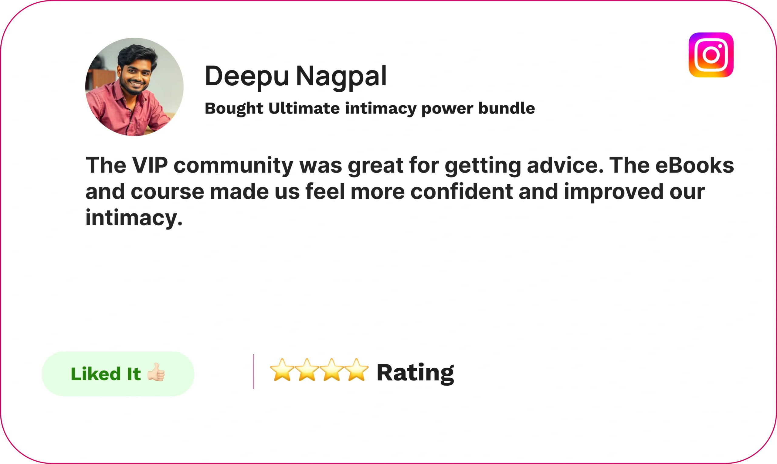 Intimacy Course review